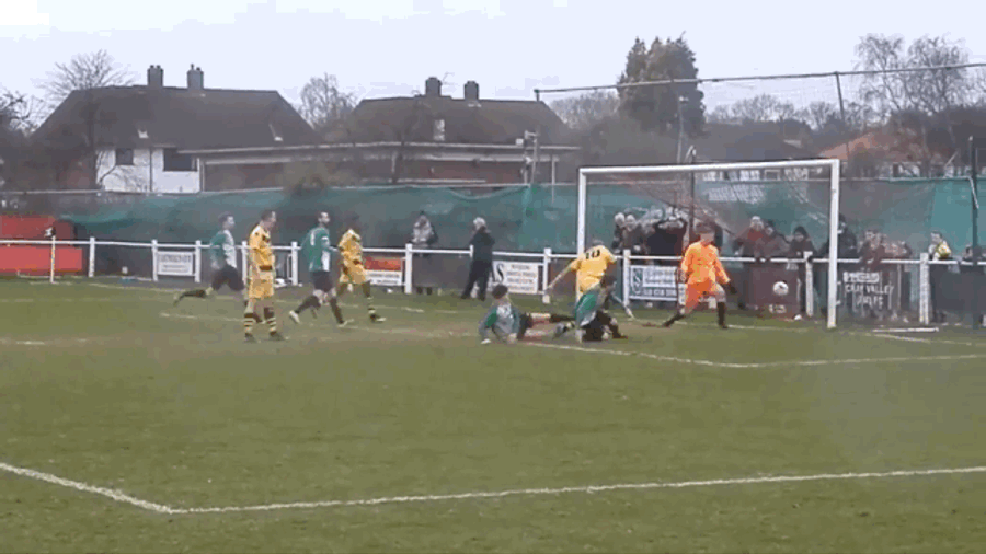 Keeper Gets Way Too Mad About Giving Up Goal