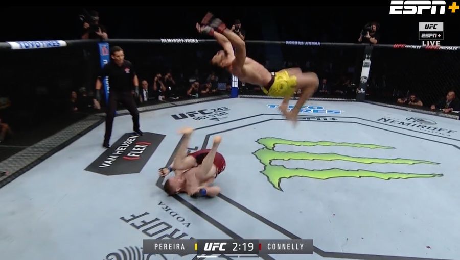 UFC Fighter Says He Didn't Lose Fight Because He Tired Himself Out Doing Unnecessary Backflips