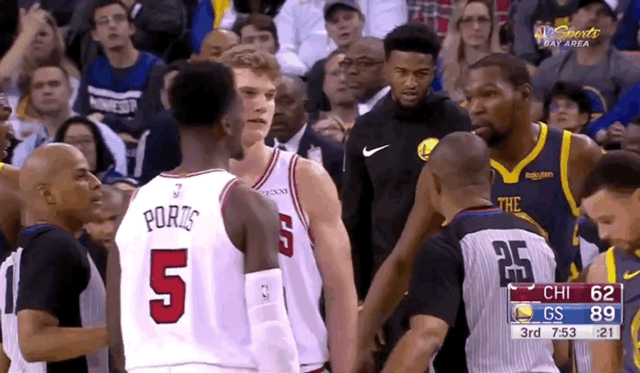 Bobby Portis Accuses Kevin Durant Of Injuring Him On Purpose
