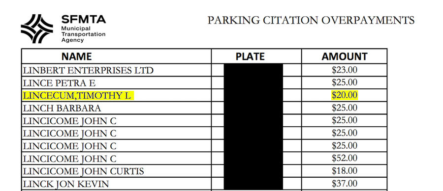 Are You A Bay Area Pro Athlete? San Francisco Might Owe You A Parking Ticket Refund