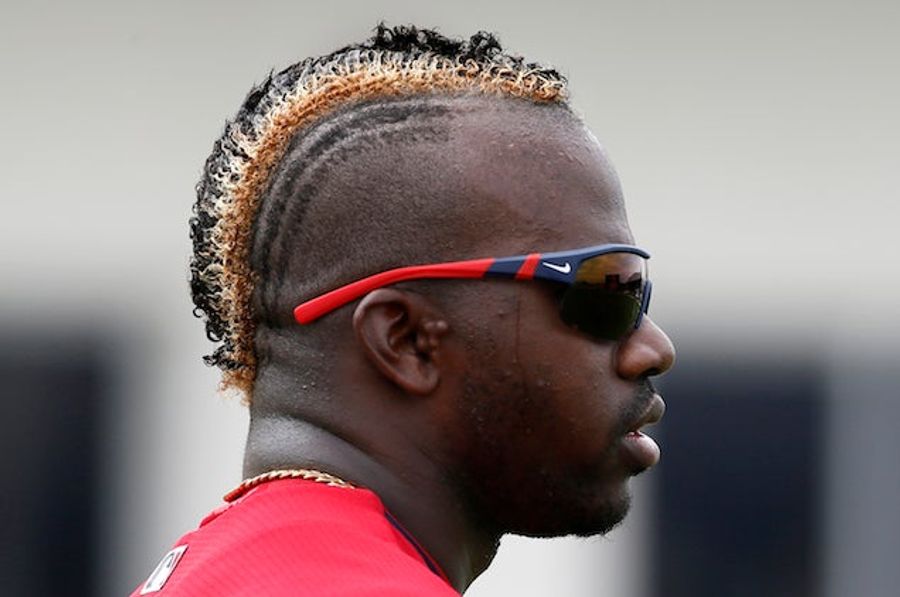 Rusney Castillo Has Some Nifty Hair