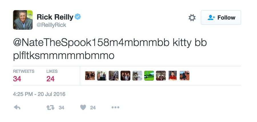 This Is Rick Reilly&#39;s Least Offensive Tweet In Weeks 