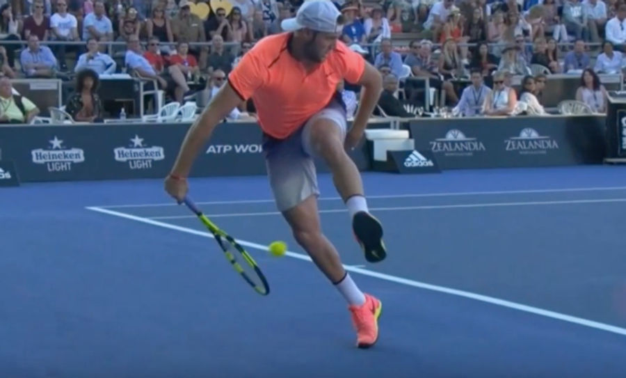 Jack Sock Goes Between The Legs Again