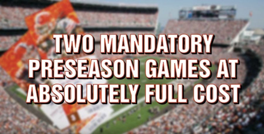 Broken Browns Fan Creates The Most Honest 2016 Season Tickets Promo