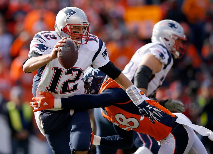 A Broncos Pass Rusher Tried To Rub His Dong And Balls In Tom Brady's Face
