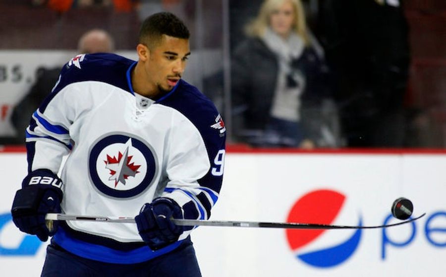Report: Jets Coach Benched Evander Kane For Wearing Tracksuit