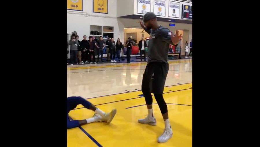 Here Is A Heartwarming Video Of DeMarcus Cousins Dunking On Kevin Durant