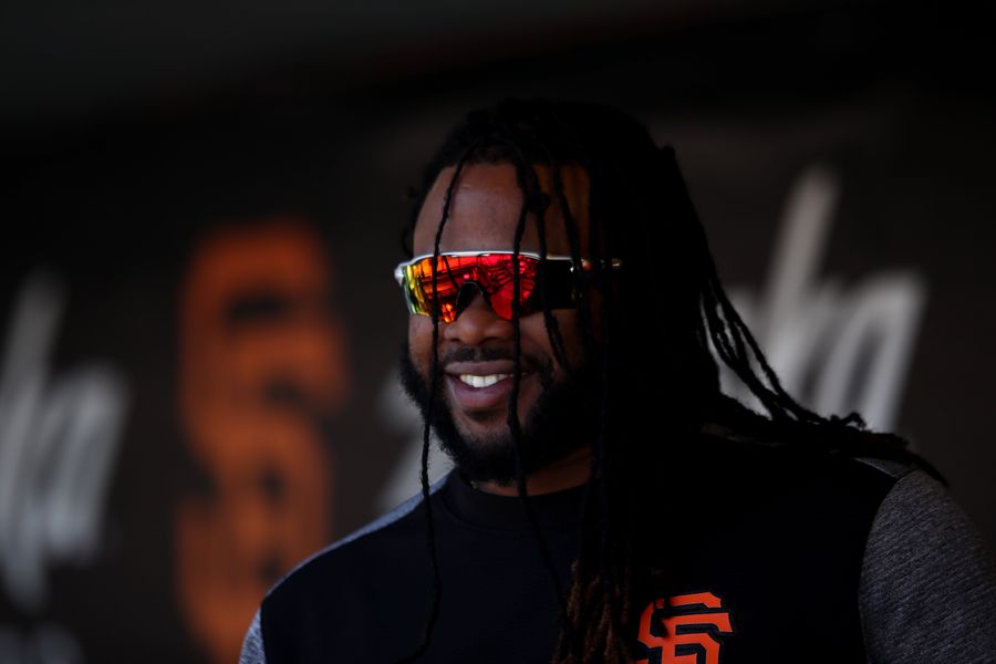 Here's A Blessed Video Of Johnny Cueto Riding A Prancing Pony