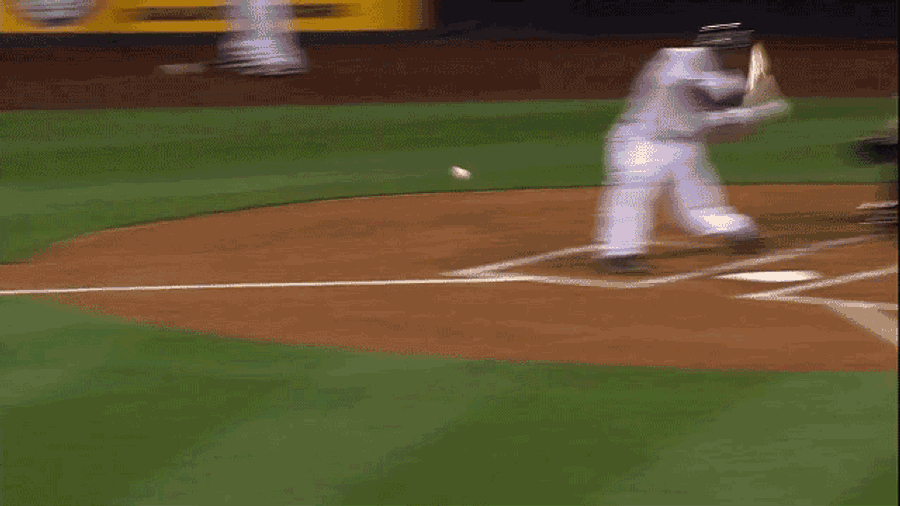 This Is One Of The Weirdest Infield Hits You'll Ever See