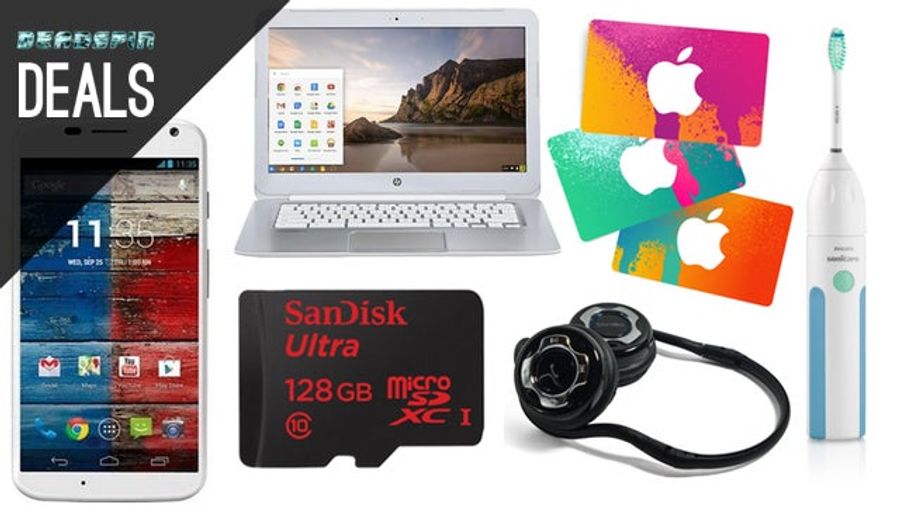 Sonicare Coupon, Bluetooth Headphones, iTunes Cash, $5 Amazon Credit