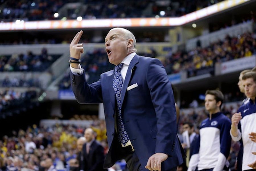 Penn State Fans Are Passing The Hat To Pay The Basketball Coach&#39;s Fine