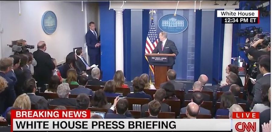 Rob Gronkowski Crashes White House Press Briefing