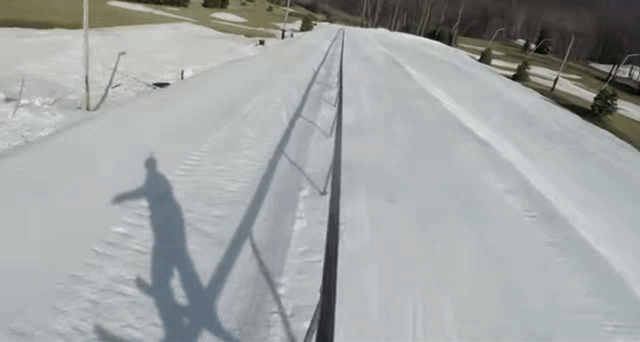 Watch This Skier Set A World Record For Longest Railslide