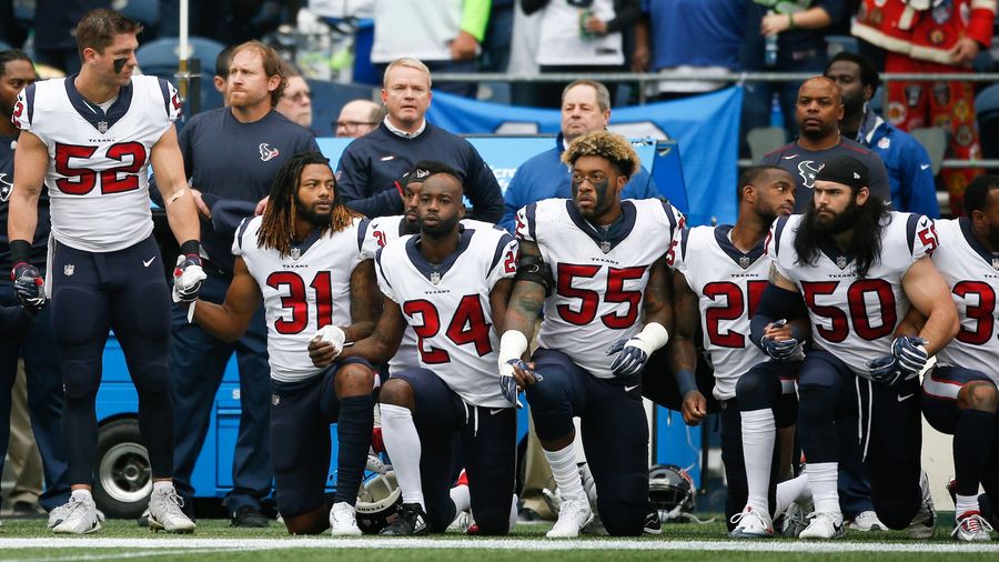 Texans Deny Report That They Won't Sign Free Agents Who Protested During National Anthem