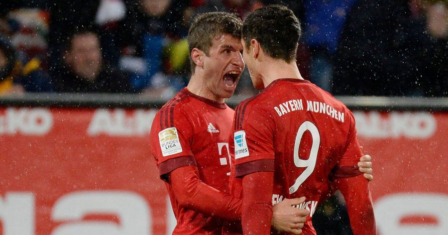 Thomas Müller Scored Himself A Clean Little Half-Bicycle Kick Goal