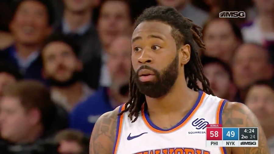 Kevin Knox's Dunk On Ben Simmons Left DeAndre Jordan Stupefied<em></em>