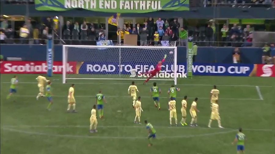 Clint Dempsey Bends Long-Range Free Kick Perfectly Into The Top Corner