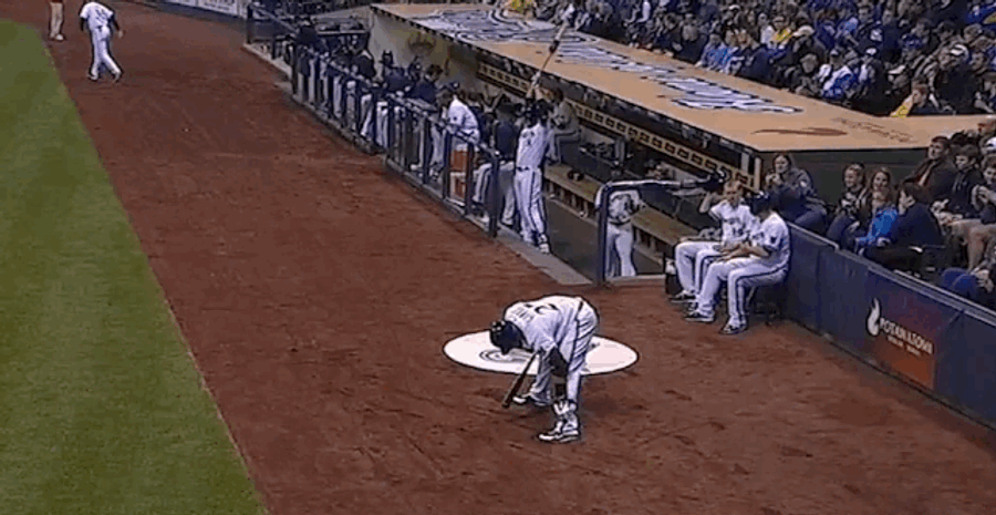 Ryan Braun Hits Jean Segura In Head With Bat