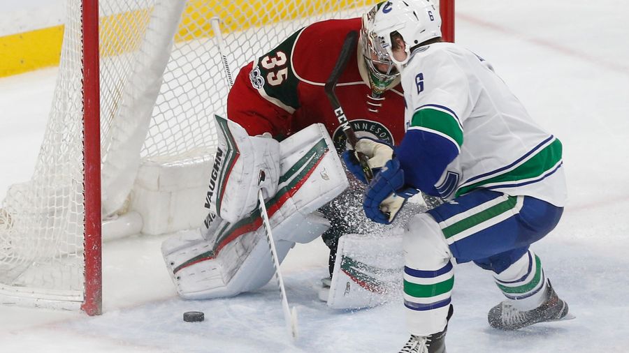 Brock Boeser Plays NCAA Game Friday Night, Signs NHL Contract Saturday Morning, Scores Goal Saturday Afternoon