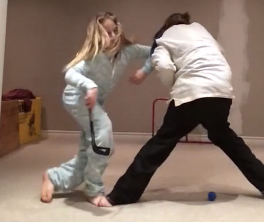 The Real Purpose Of Vine: Owning Your Sister At Mini-Stick Hockey