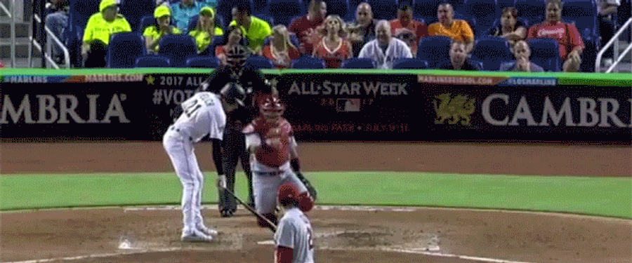 Marlins Fan Supports Team