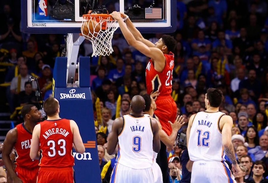 Man, Did Anthony Davis Whomp The Shit Out Of The Thunder Or What