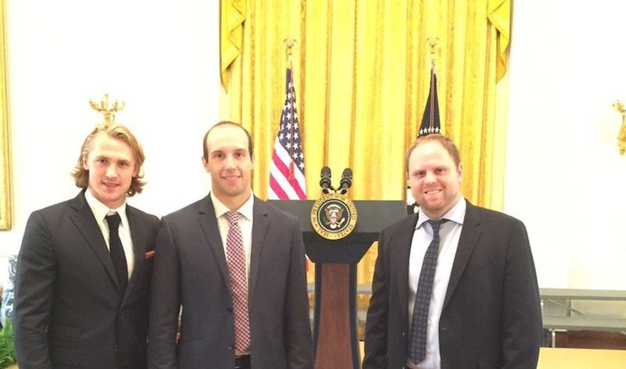 They Let Phil Kessel Visit The White House