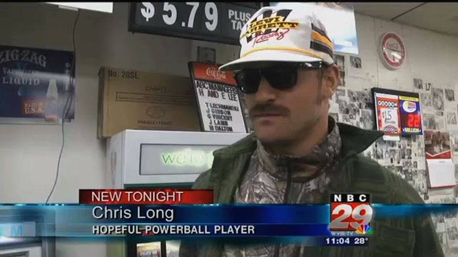NFL Player And Lottery Hopeful Very Excited To Be Featured On Local News