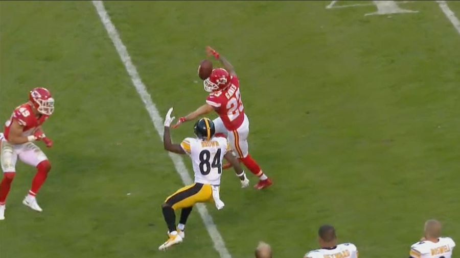 Antonio Brown Somehow Scored On This Play