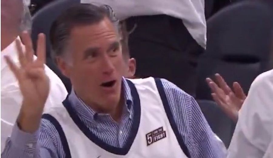 The Thunder Hit Rock Bottom, Where They Found A Gloating Mitt Romney