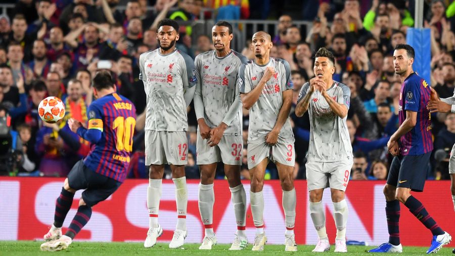 Liverpool&#39;s Terrified Faces During Lionel Messi&#39;s Free Kick, Ranked