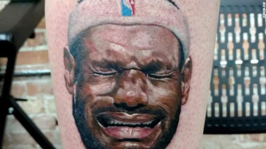 Here Is A Ridiculous And Perfect Sports Tattoo