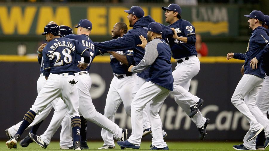 Brewers' Big Name Acquisitions Come Through In Game 1 Walk-Off Win