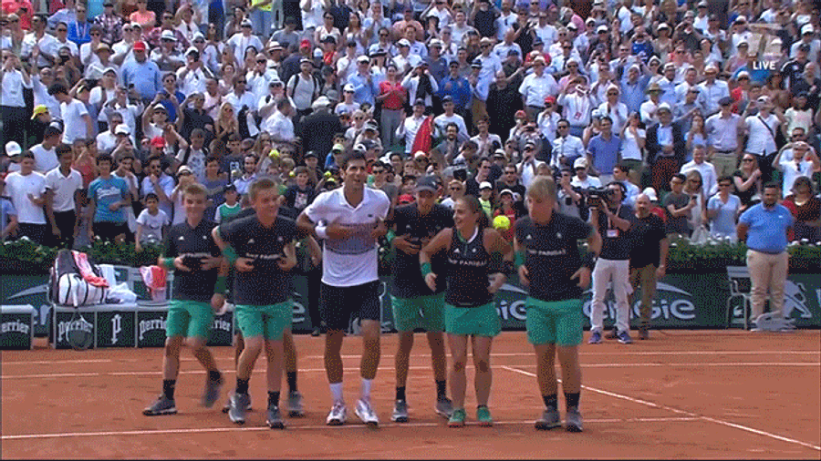 Enough With The Boob-Throwing Celebration, Djokovic