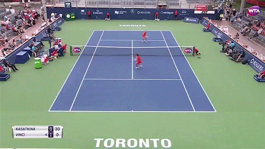 You Can't Hit A Tweener Any Better Than This