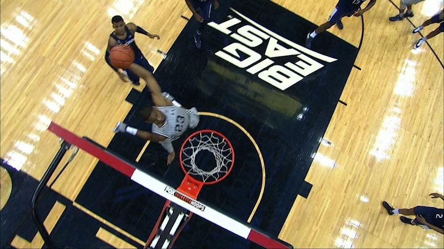 Georgetown&#39;s Rodney Pryor Finishes Off Alley-Oop With Sweet One-Handed Dunk