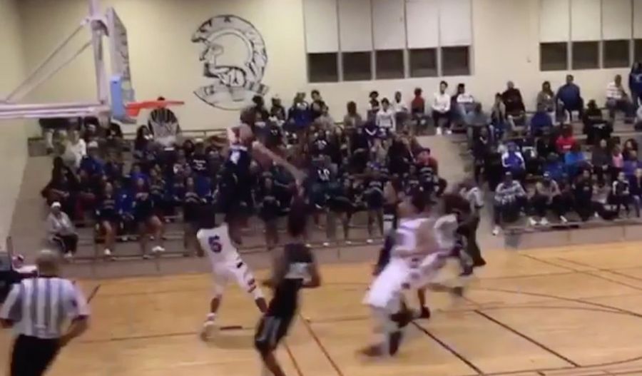 Vicious Dunk Brings Down The House, Sends Coaches Scrambling