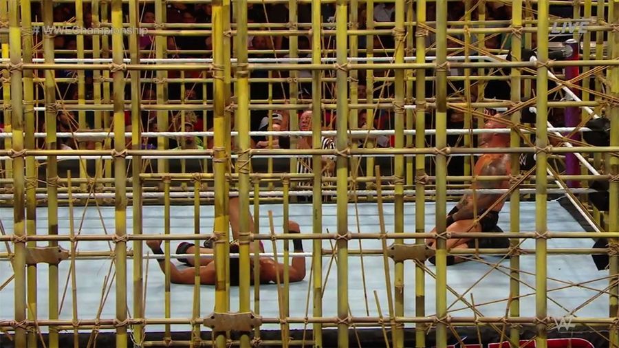 No One Could See WWE’s Main Event Last Night
