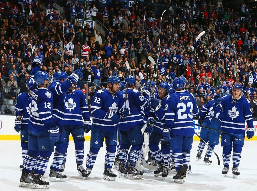 Maple Leafs Return To Saluting Fans, World Returns To Axis
