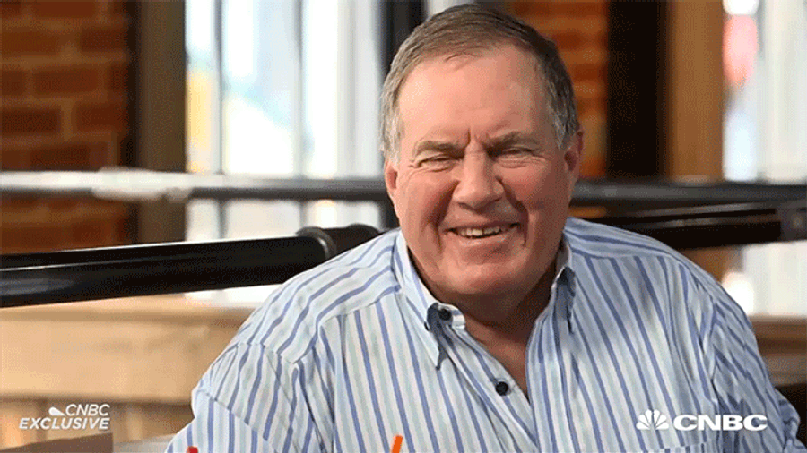 Bill Belichick Probably Wishes All Of His Interviews Could Be Simple Word Associations