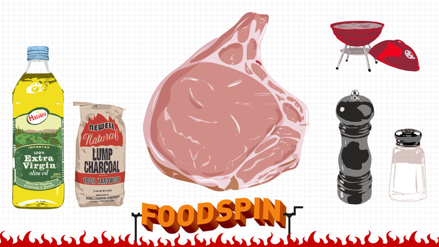 Let's Pick And Grill A Delicious Pork Chop