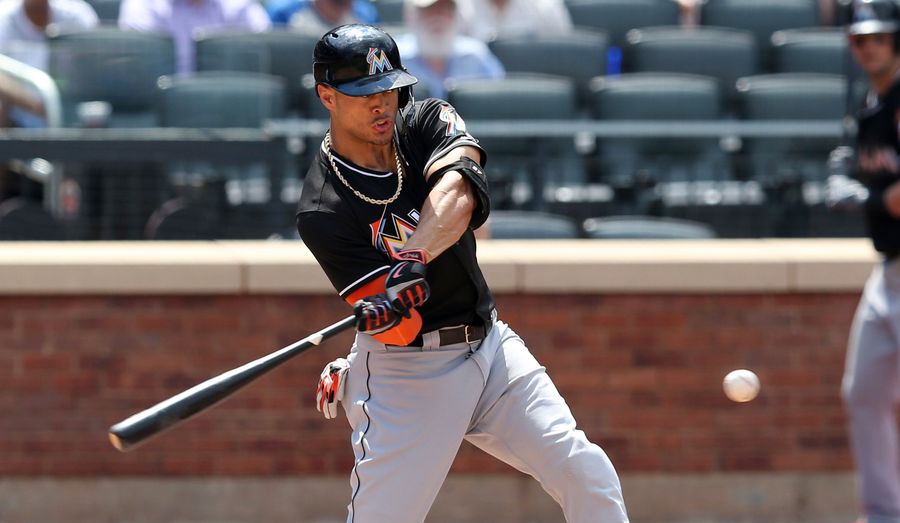 Giancarlo Stanton Is Out To Destroy Every Baseball In New York