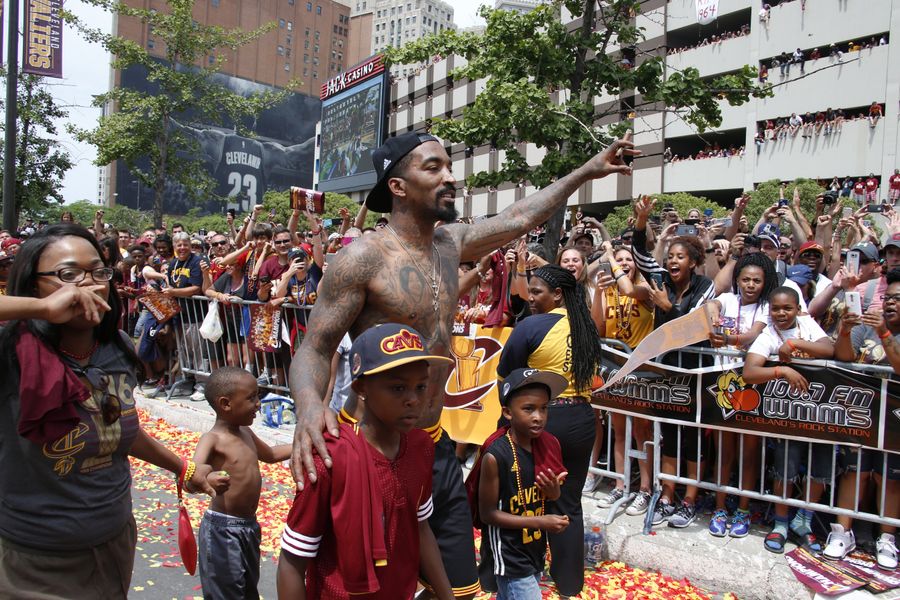J.R. Smith Signed The Pipe