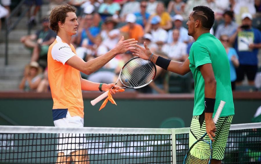 Nick Kyrgios And Alexander Zverev Meet Again