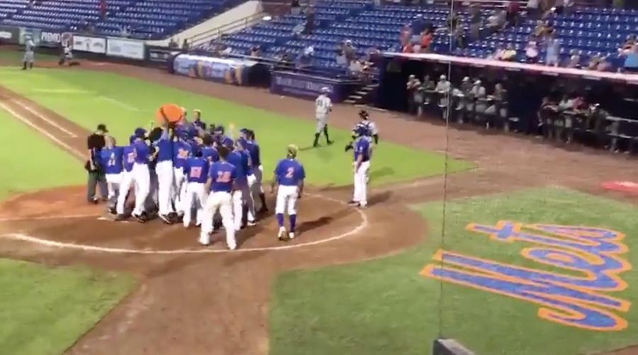 Jesus Walked On Water; Tim Tebow Hit A Seventh-Inning Walk-Off Homer<em></em><em></em>