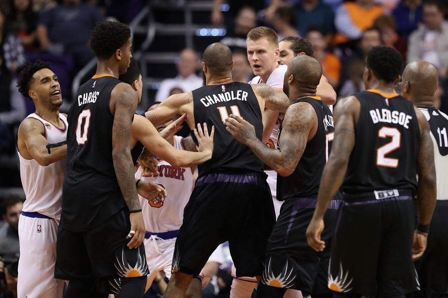 Kristaps Porzingis Was Ready To Scrap