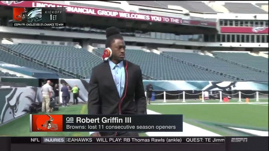 RGIII Debuts New Gameday Look For Fashion Week 