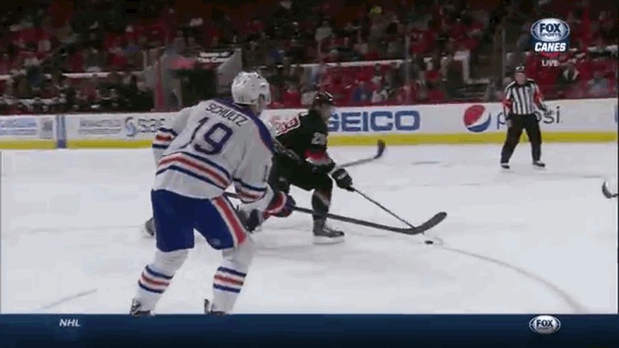 How Do You Let Someone Score From His Stomach? (Be The Oilers)