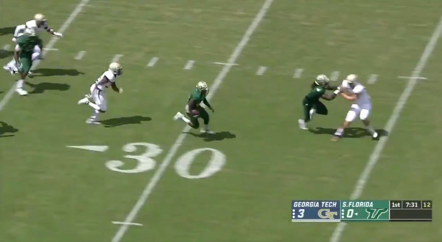 South Florida Freshman Scores On Consecutive 98-Yard Kickoff Returns