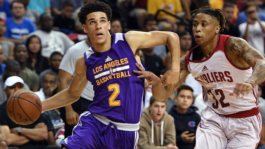Lonzo Ball Has Another Great Game Without Wearing His Sneakers